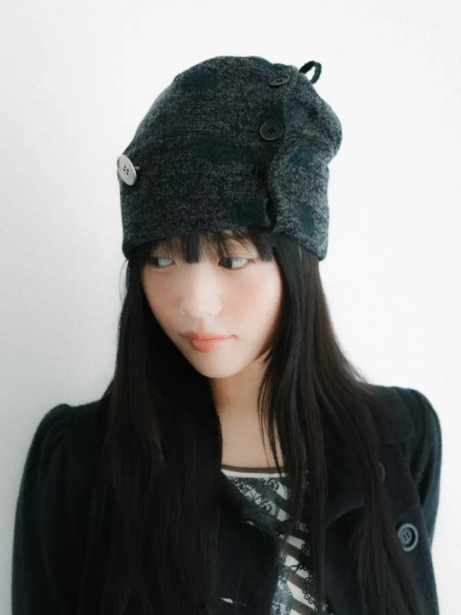 coyseio WIDE CAT BEANIE PURPLE 25FW 帽子